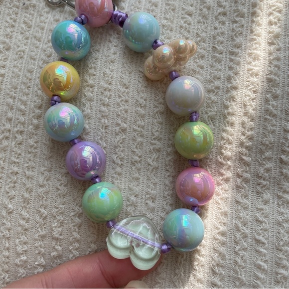 Handmade beaded phone charms chain - Picture 4 of 4